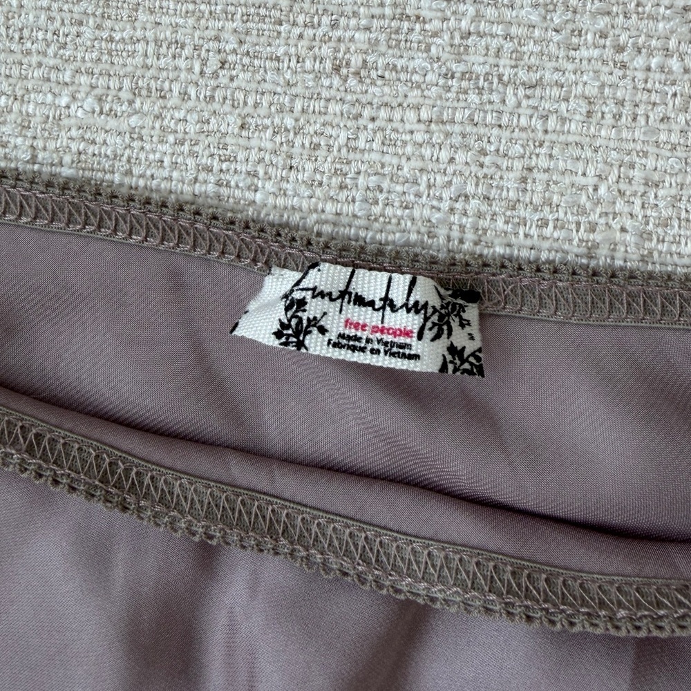 Free People Intimately Heart Eyes Half Slip Midi Skirt - Picture 8 of 12